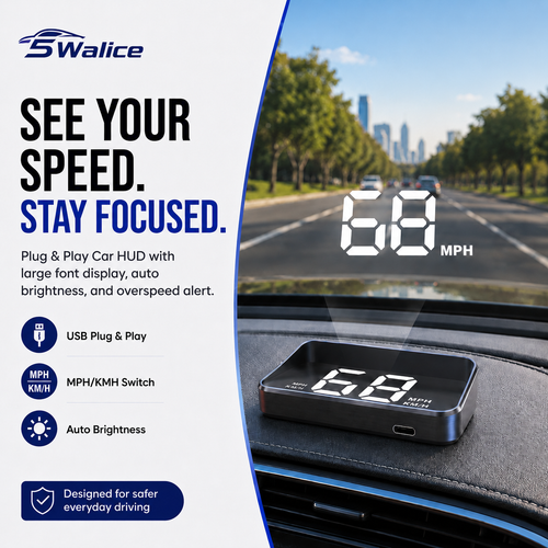 Car HUD — GPS Speedometer