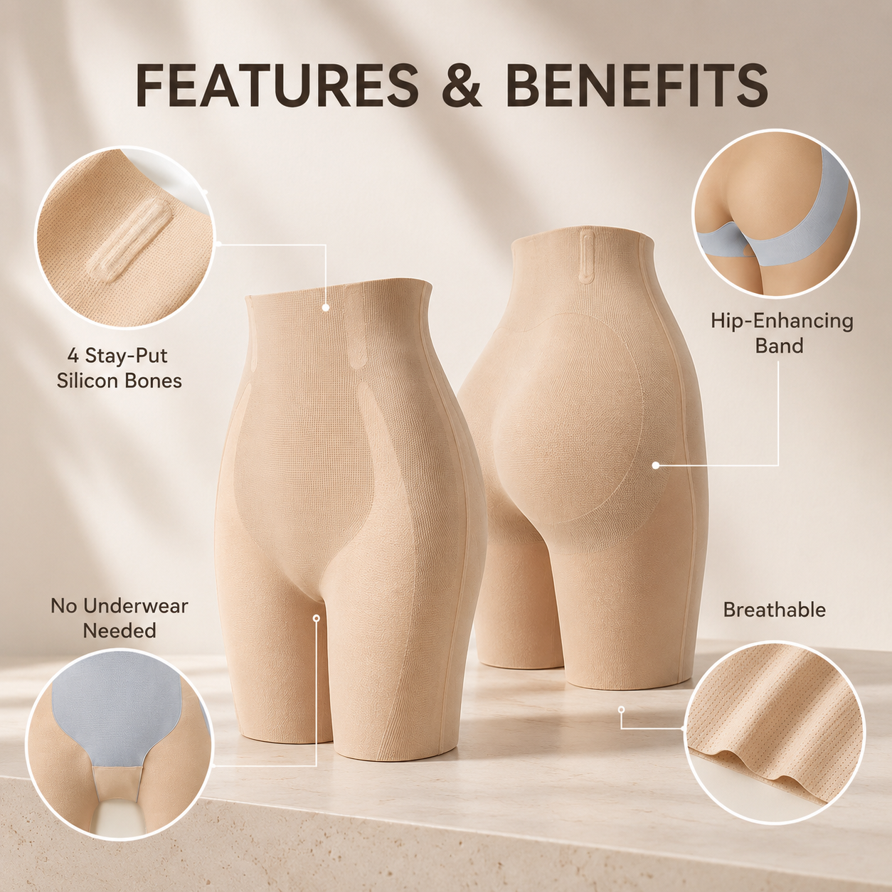 InvisiShape Sculpt Shorts