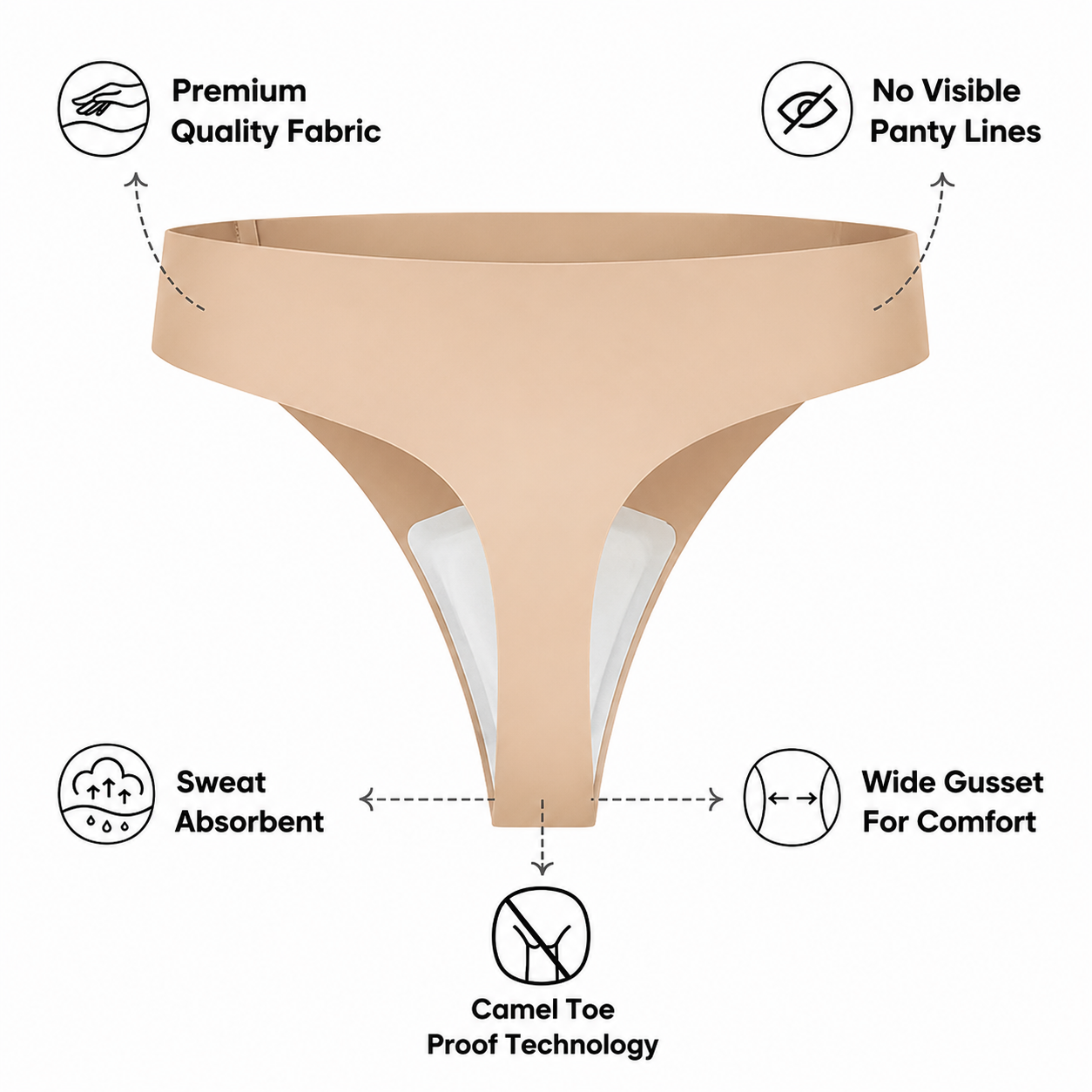 InvisiThong Seamless High Rise